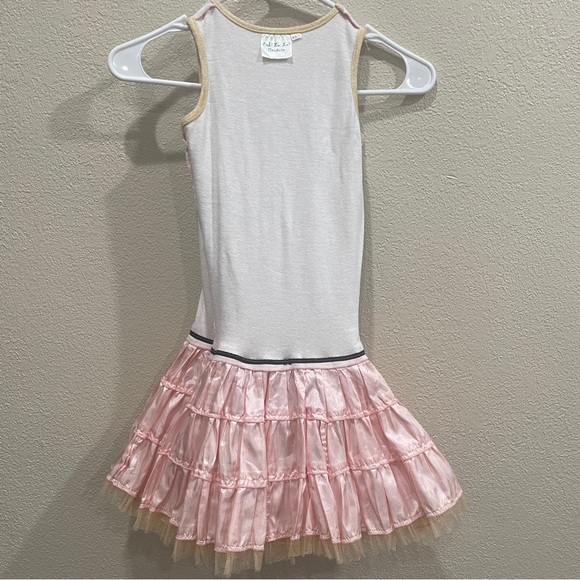 Ooh! La La! Couture Light Pink Bunny Dress in Size 6x/7 - Picture 4 of 6